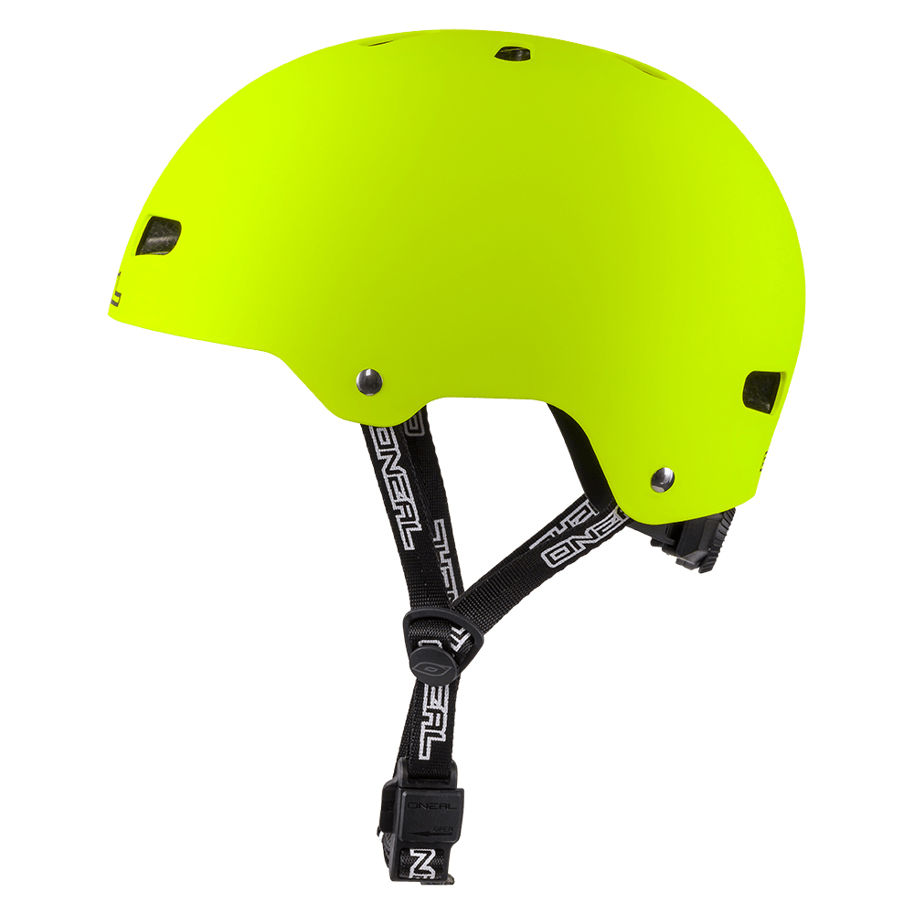 ONEAL DIRT LID ZF HELMET MATTE NEON YELLOW Bmx Bike Skate Scooter Mountain Bike Bicycle