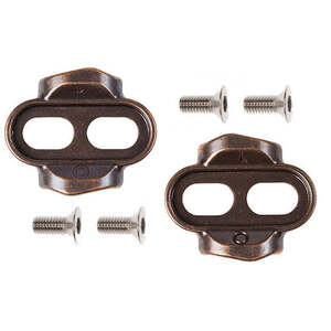 Crank Brothers Easy Release Cleats - Bronze - 10 Degree Release - 0 Degree Float