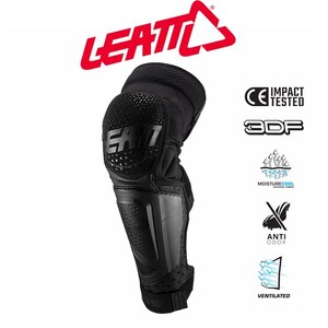 Knee/Shin Guard 3DF Hybrid Ext Black - Large/XX-Large