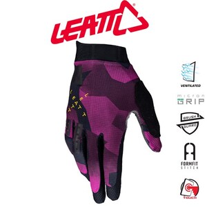 Glove MTB 1.0 GripR Purple - Small