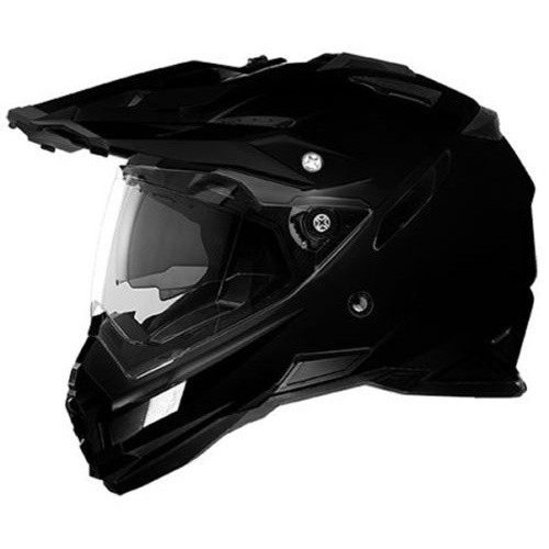 black dirt bike helmets