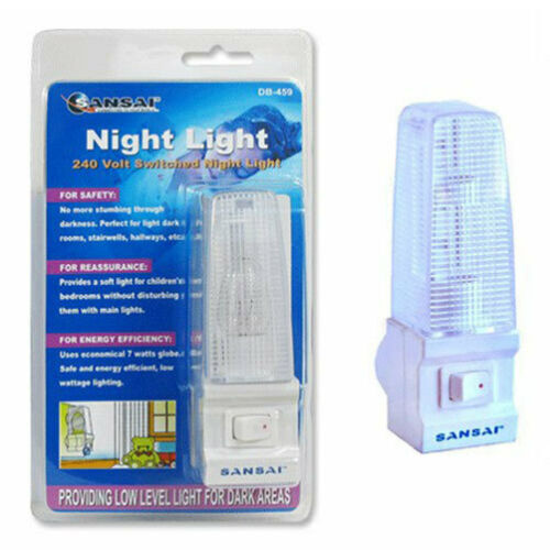 Sansai Switched Low Level Night Light 7W Home Bedroom Hallway