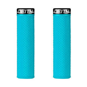 Deity Supracush Single Clamp Lock On Grips - Turquoise