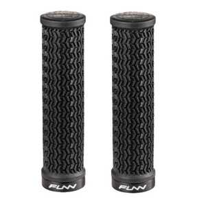 Funn Holeshot Lock On Grips 130mm Black