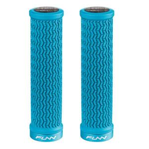 Funn Grips - Holeshot - One Sided Lock - Triple Fin - 30.5mm - Turquoise