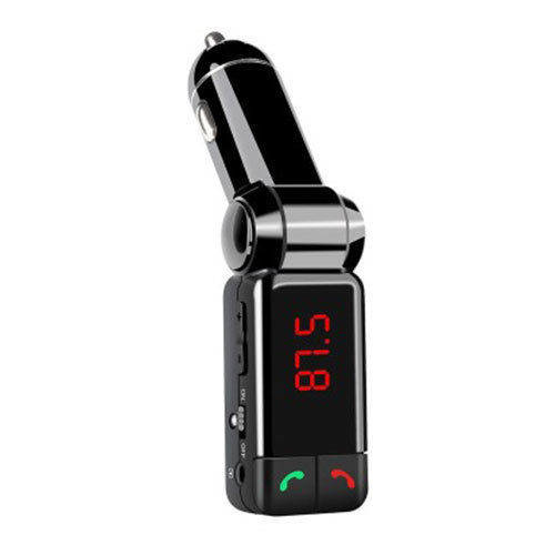 4 in1 Bluetooth Car Kit FM Transmitter Drive n Talk Hands Free Dual Port