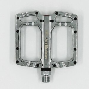 JetBlack Ultralite MTB Pedals Low Profile – Sealed Bearings Cromo Axle Chrome