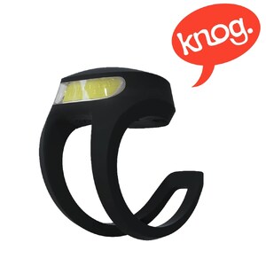 Knog Frog V3 Rechargeable Spider Black Front