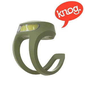 Knog Frog V3 Rechargeable Army Jacket Green Front