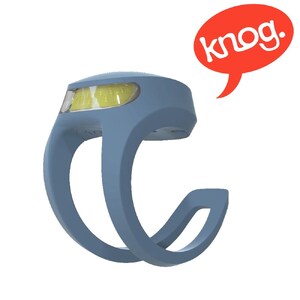 Knog Frog V3 Rechargeable New Denim Blue Front