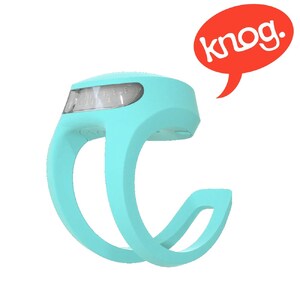 Knog Frog V3 Rechargeable Awesome Aquamarine Rear