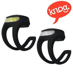 Knog Frog V3 Rechargeable Spider Black Twinpack