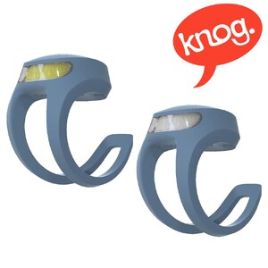 Knog Frog V3 Rechargeable New Denim Blue Twinpack