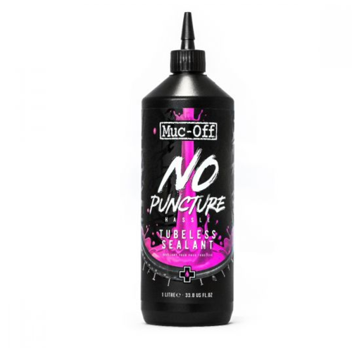 Muc-Off - No Puncture Hassle Tubeless Tyre Sealant MTB Bicycle / Bike - 1 Litre 