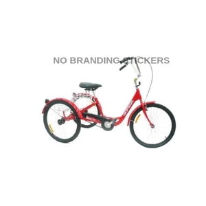 TRIKE 24" 3 Speed (Coaster) NEXUS, 2500 Series (Designed in Australia)RED