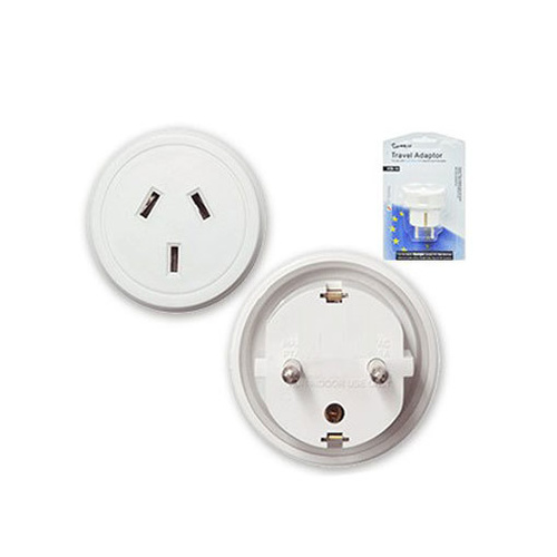 Travel Power Adapter AU/NZ Socket to Plug Asia EU/Middle East