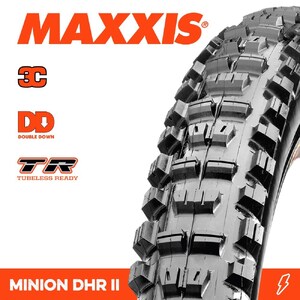 MINION DHR II 27.5 X 2.60 3CT DD TR FOLD 120X2TPI E-25