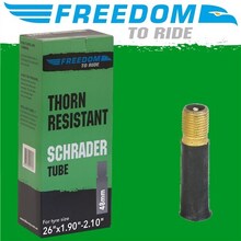 Freedom Thorn Proof Tube 26"X 1.90/2.125" Schrader 48Mm Valve Mtb Bike Tube